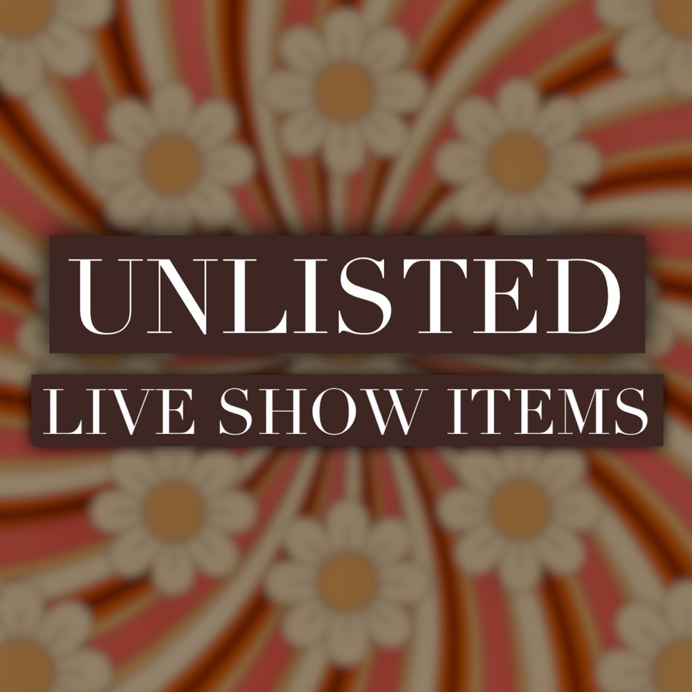Live Show Items for @aovintage